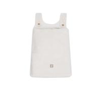 Jollein Borsa portaoggetti per box - Cloudy Rib - Oatmeal - Portaoggetti per animali di peluche - Organizer per lettino per bambini - Borsa per giocattoli - 65x42x10cm