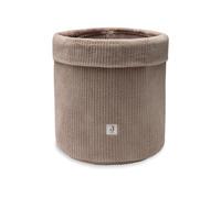 Jollein Cesto fasciatoio - Cloudy Rib - Milky Coffee - Organizer per fasciatoio - Accessori per fasciatoio - 35 x 30 cm