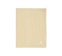 Jollein Coperta per neonati in jacquard - Vaniglia - 75x100 cm - 100% cotone - Certificazione GOTS - 0,5 TOG - Coperta in mussola per neonati - Traspirante e delicata sulla pelle - Per culla e lettino