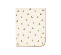 Jollein Coperta per neonati Little Waffle - Mini orsacchiotto - 75x100cm - 95% cotone 5% elastan - Coperta morbida per culla - 1.0 TOG - Certificazione OEKO-TEX