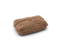 Jollein Custodia per salviettine umidificate - Per i viaggi - Con cerniera e fodera idrorepellente - Per borsa fasciatoio - Curlé Dark Hazel