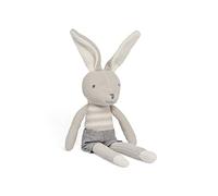 Jollein Joey 037-001-65366 - Peluche a forma di coniglio, 50 cm, colore: Grigio