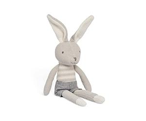 Jollein Joey 037-001-65366 - Peluche a forma di coniglio, 50 cm, colore: Grigio
