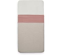 Jollein Laeken - Presepe rotondo, in cotone, 120 x 150 cm, colore: palissandro