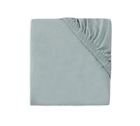Jollein Lenzuolo con angoli elasticizzati in jersey, per il box, verde mare, 75 x 95 cm, 100% cotone, certificato Oeko-TEX, per box