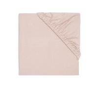Jollein Lenzuolo con angoli elasticizzati in jersey, rosa selvatica, 70 x 140 cm, 100% cotone, lenzuolo con angoli elasticizzati, colore: rosa antico