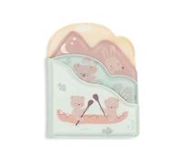 Jollein Magic Bath Book per neonati - Kangaroots - Le immagini appaiono a contatto con l'acqua - Libro galleggiante per il bagno - Materiale morbido - Giocattolo da bagno per neonati e bambini piccoli