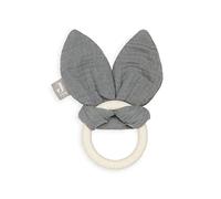 Jollein Massaggiagengive silicone orecchie coniglietto grigio tempesta