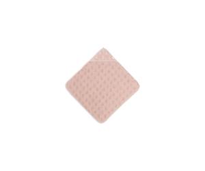 Jollein Miffy 534-514-67089 - Asciugamano in spugna con cappuccio, 75 x 75 cm, colore: Rosa