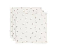 Jollein Nostalgic Ride - Panno in mussola per bambini, 3 pezzi, 70 x 70 cm, 100% cotone, certificato Oeko-Tex