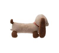 Jollein Peluche Cane - Diego Dog - 30 cm - In Tessuto a Coste e Bou iscotto & Marrone