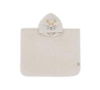 Jollein Poncho da bagno per bambini e bambini - Charlie - 100% cotone - spugna - certificato Oeko-Tex - asciugamano poncho - poncho da bagno bambino per ragazze e ragazzi