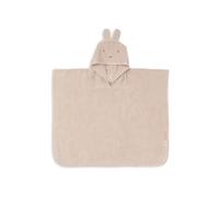 Jollein Poncho da bagno per bambini e neonati - 100% spugna di cotone - Con cappuccio - Morbido e assorbente - 65x62 cm - Miffy Silk Rose