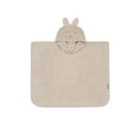 Jollein Poncho da bagno per bambini e neonati - Miffy - Sabbia calda - 100% cotone - Spugna - Certificato OEKO-TEX - Asciugamano poncho - Poncho da bagno per neonati per bambine e bambini