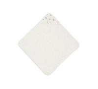 Jollein Riverside - Asciugamano con cappuccio per bambini, in cotone, 75 x 75 cm, certificato Oeko-Tex, con cappuccio, per ragazze e ragazzi
