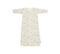 Jollein Sacco nanna per neonato, Animals, verde oliva, 70 cm, cotone da 2,0 a 3,0 Tog, maniche rimovibili, sacco a pelo per bambini, stampa animale, verde oliva