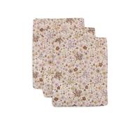 Jollein Salviette Baby - Flower Fairies - Confezione da 3 - 15 x 20 cm - mussola - 100% cotone - salviette per neonati - certificato Oeko-Tex