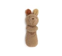 Jollein Sonaglio per bambini - Kangaroots - A forma di canguro in tessuto morbido (pile di corallo e velluto) - Lavabile a mano - Stimola sensi e motricità