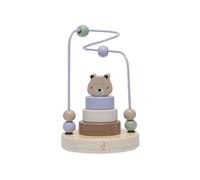 Jollein- Spirale da attività in Legno, Multicolore, 121-001-68057