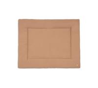 Jollein Tappetino per gattonare Baby - Little Waffle - 75x95cm - Terra/Sabbia Chiaro - Inserto per box - 95% Cotone 5% Elastan - Certificato OEKO-TEX - Morbidissimo - Tappetino da gioco per bambini