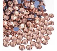 Jollin 2880 pz Hotfix Cristallo Strass Flatback Diamanti In Vetro Gemme per La Lavorazione D'arte Artigianato Decorazioni Vestiti Scarpe 3.2mm SS12 Champagne