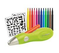 Jolly Aerografo per Bambini Pennarello AirBrush Divertimento Verde Set da 20 pezzi 4446-0001