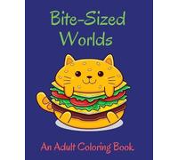 Jolly Bern Bite-Sized Worlds Adults Coloring Book (Tascabile)