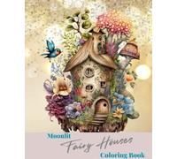Jolly Bern Moonlit Fairy Houses Coloring Book (Tascabile)