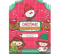 Jolly Christmas Fun: A Holiday Coloring Book for Kids Ages 4-8