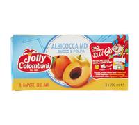 Jolly Colombani Albicocca Mix Succo e Polpa 3 x 200 ml