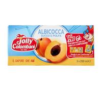 Jolly Colombani - Succo di Frutta all'albicocca in brick 220ml confezione da 24 pezzi