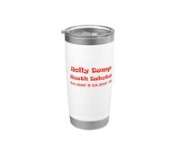 Jolly Dump Coordinate Dakota del Sud Bicchiere termico in acciaio inox doppia parete
