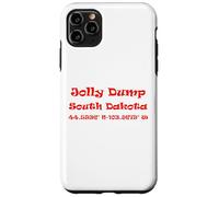 Jolly Dump Coordinate Dakota del Sud Custodia per iPhone 11 Pro Max