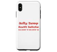 Jolly Dump Coordinate Dakota del Sud Custodia per iPhone XS Max