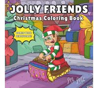 Jolly Friends: Christmas Coloring Book
