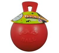Jolly Gioco per Cane Tug-N-Toss Rosso - Robusto Softball per Attività