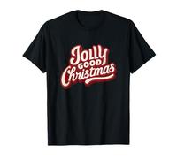 Jolly Good Christmas Statement Emblema Maglietta