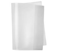 JOLLY Jollycover - Copertina per quaderni, formato A5, incolore, 10 pezzi, extra forte, resistente ai bambini, con saldatura a ultrasuoni, 160 µm in polipropilene ecologico, per quaderni scolastici e