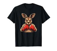 Jolly Kangaroo con guanti per una battaglia divertente Maglietta