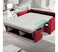 Jolly Materasso per Divano Letto 140x190 alto 12cm Sfoderabile e lavabile in