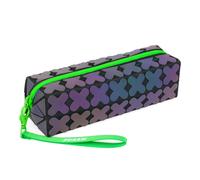 JOLLY Next Generation Luminous Green Stylish Pencil Case with 3D Design, Hand St