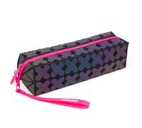 JOLLY Next Generation Luminous Pink Stylish Pencil Case with 3D Design, Hand Str