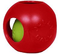 Jolly Pets, Teaser Ball, Palla giocattolo per cani, grande, 20 cm, rosso