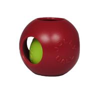 Jolly Pets, Teaser Ball, Palla Giocattolo per Cani, piccolo/11,4 cm, Rosso, 1504 RD