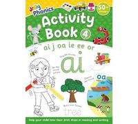 Jolly Phonics Activity Book 4: in Precursive Letters (British English edition)