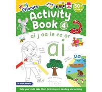 Jolly Phonics Activity Book 4: in Print Letters (American English edition)