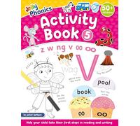 Jolly Phonics Activity Book 5: in Print Letters (American English edition)