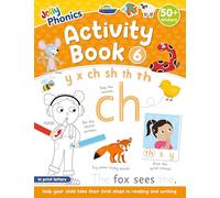 Jolly Phonics Activity Book 6: in Print Letters (American English edition)