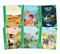 Louise Van-Pott Jolly Phonics Folktales Green Readers (Level 3) Comp (Tascabile)