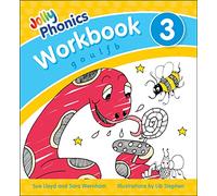Jolly Phonics Workbook 3: in Precursive Letters (British English edition)
